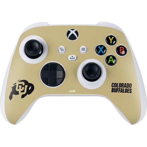 University of Colorado CU Collegiate Text Xbox Series S Controller Skin